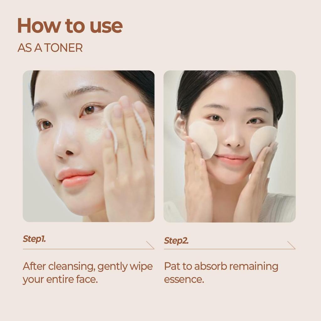 SKINFOOD Acorn Pore Peptide Toner Wiping Korean Skincare Pads, Pads, Pads, (250g/60 Sheets)