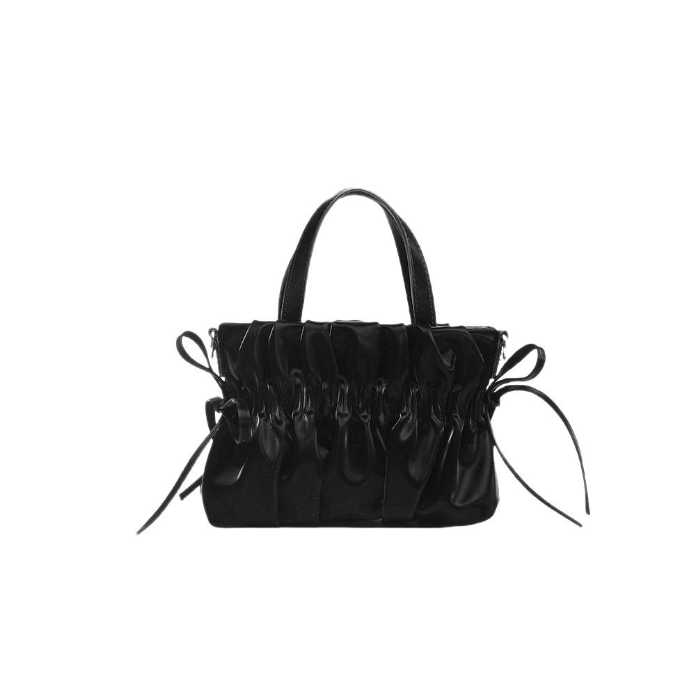 This year's popular women's pleated handbag and crossbody bag, 2025 summer new model, high-quality cloud bag for women