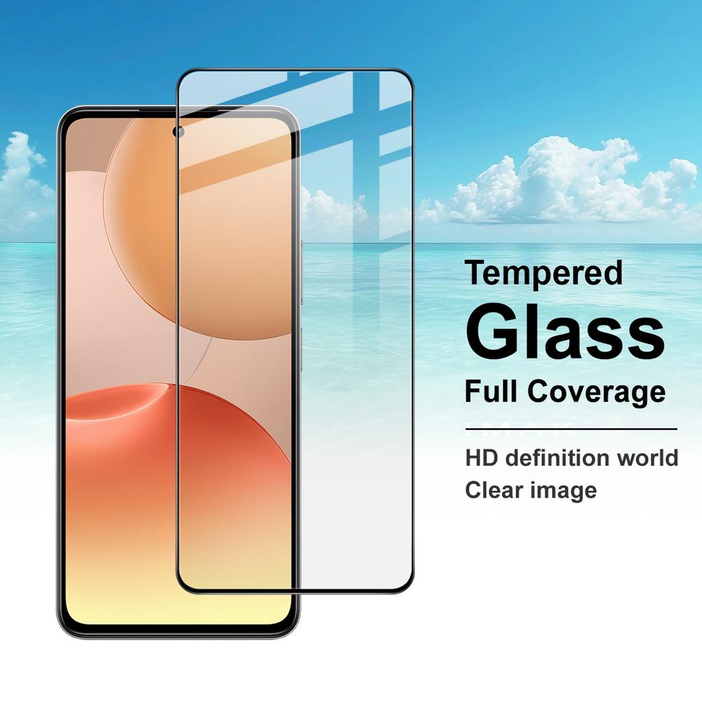 For Realme P4x 5G Glass IMAK Full Coverage Tempered Glass Film Pro+ Series 169mm