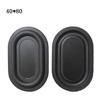 2pieces Black Vibration Plate High Sensitivity and Resolution Passive Radiators DIY Bass Speaker Loudspeaker Vibrating