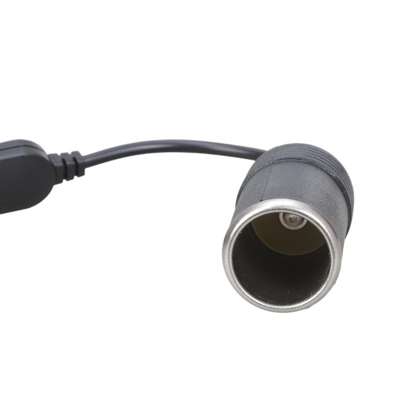 Adjustable Voltages USB C To 5V9V12V15V24V Car Power Adapter Cable With Digital Screen For Home Outdoor Car Devices