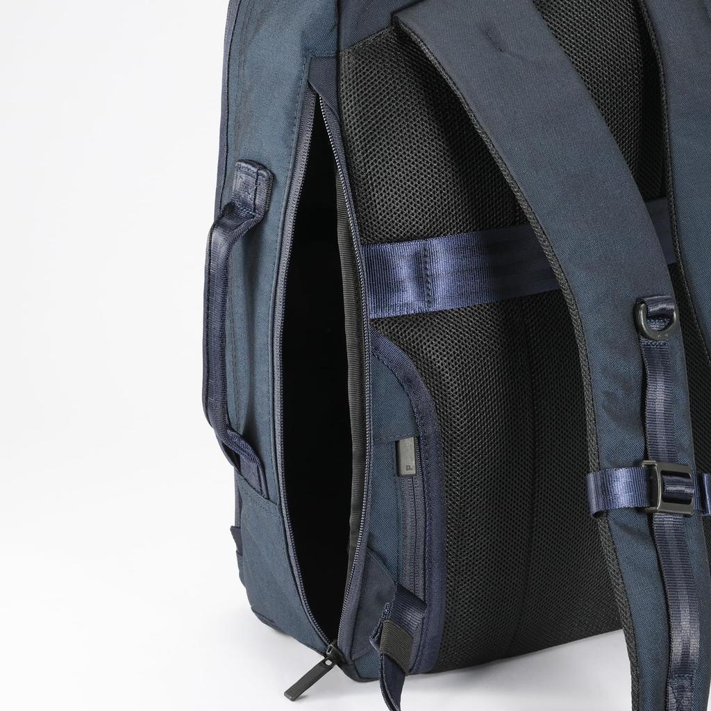 Ace Gene Men's Duramuve Backpack, Fits B4 Sizes and 15.6-inch Laptops, Includes 19L Chest Belt, Adjustable Storage, Air Mesh Back for Stuffiness,