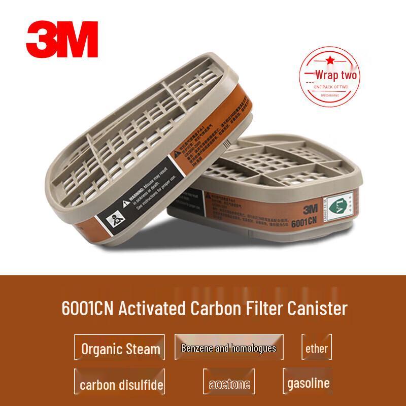 3M 6001CN Organic Vapor Cartridge Universal
