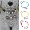Pet Collar Exquisite Pet Neck Circle Adjustable Cats Dogs Necklace with Removable Bell Pendant Pet Supplies