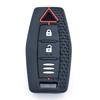 New Silicone Car Remote Key Case Cover Protect Shell Fob For Mitsubishi Outlander    Holder Protection Accessories