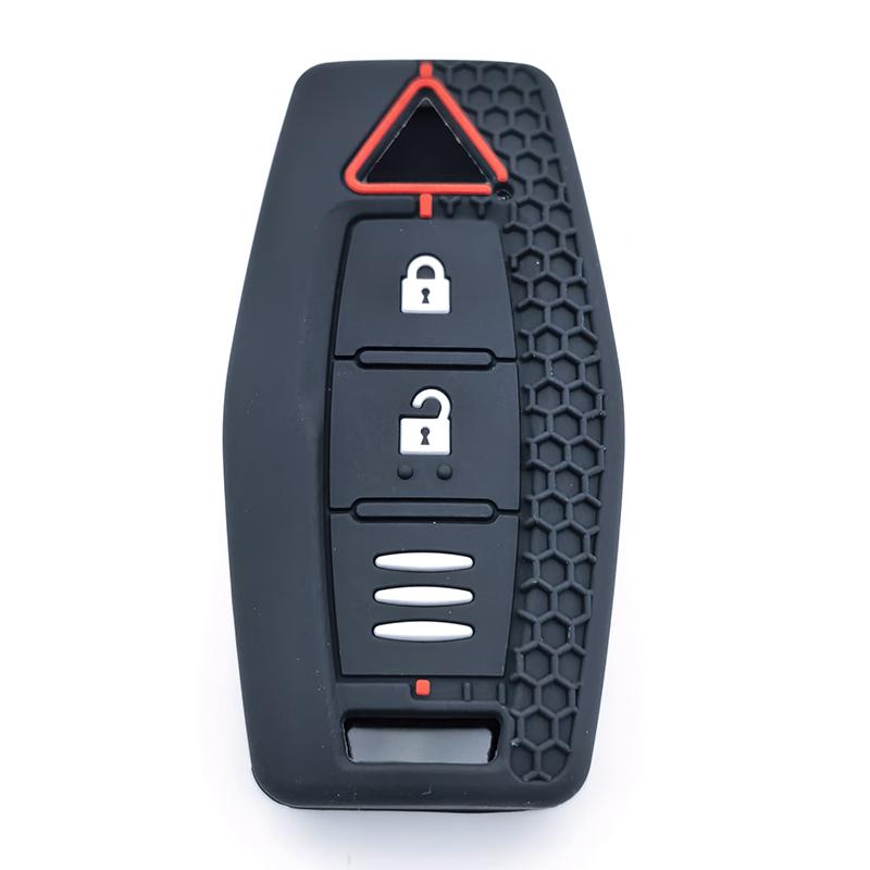 New Silicone Car Remote Key Case Cover Protect Shell Fob For Mitsubishi Outlander Holder Protection Accessories