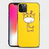 Yellow Giraffe Cute Cartoon Phone Case iphone15 14 13 12 11 Pro Max Mini X 7 8 Soft Case