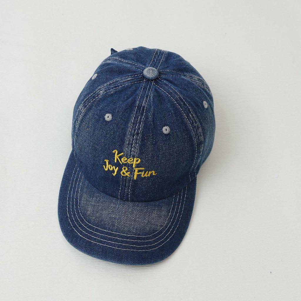 Children's Denim Duckbill Hat - Four Seasons 2026 New Style, Sun Protection Baseball Cap for Boys and Girls