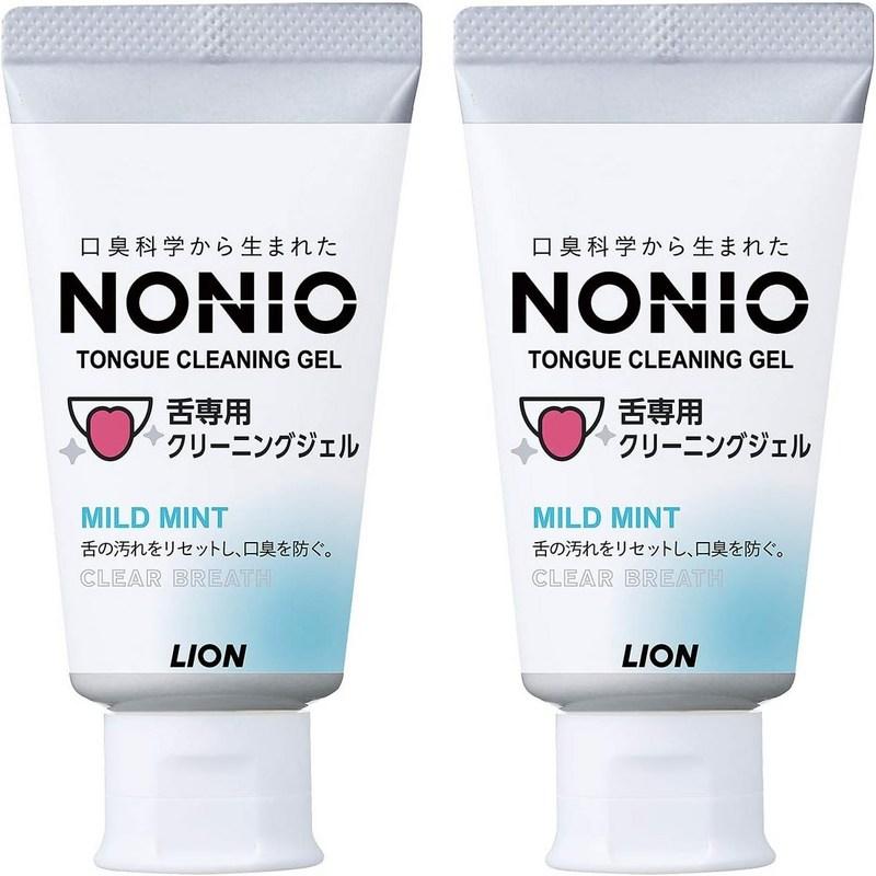 Nonio Tongue Cleaning Gel 45g x2 pcs, 2 pcs