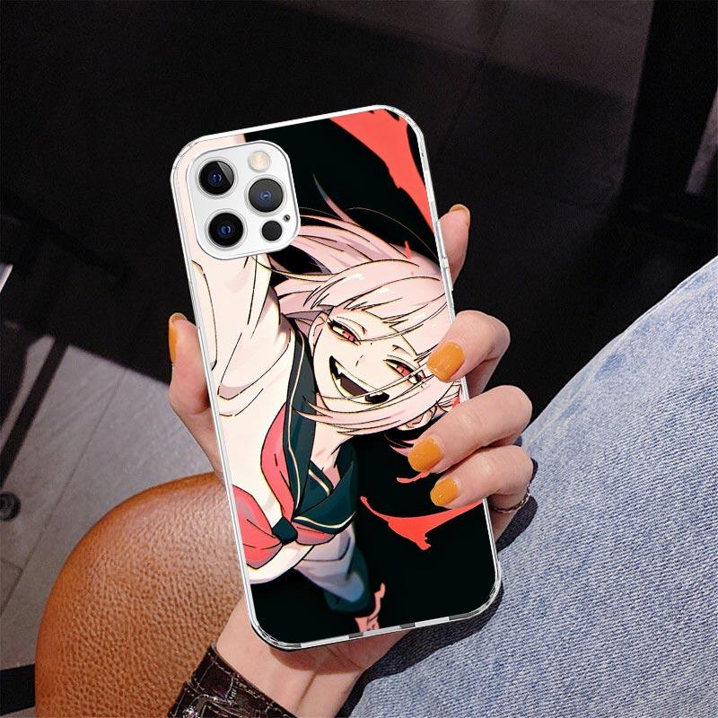 Himiko Toga Waifu Anime Phnoe Case for Iphone 17 Air 16 11 12 13 Mini 14 Plus 15 Pro Max 7 8E SE 2020 16ProMax Phone Cover Coque