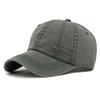 Baumwoll-Baseballkappe Herren Outdoor Sonnenschutz Sonnenhut Vintage Kappe