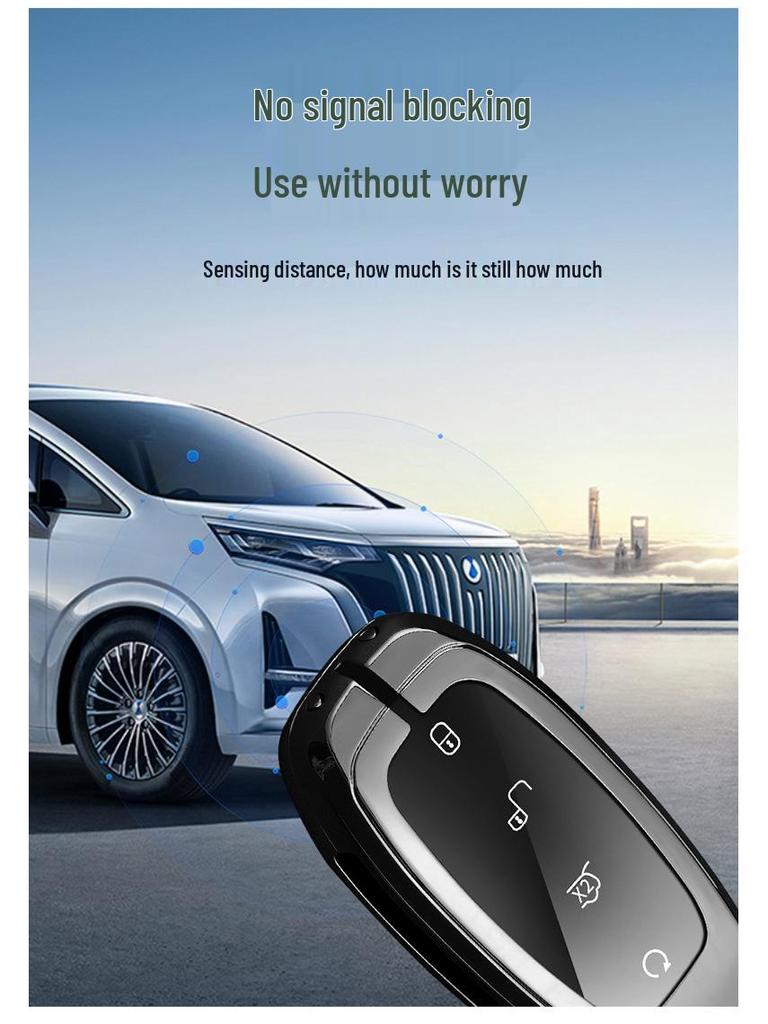 High-End Denza D9 Key Case: Full Protection Shell for 2022 Model