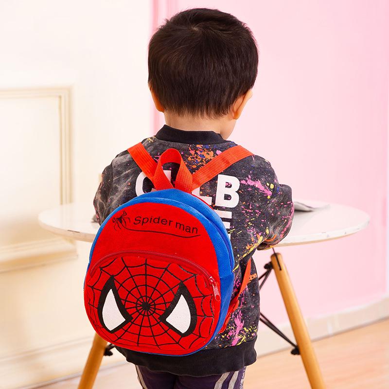 New Cross-Border Toddler Plush Backpack & Coin Purse for Ages 1-4 - Cartoon Design, Lightweight