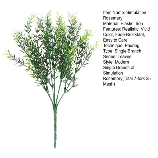 Fake Plants Realistic Looking Vibrant Color Bent Freely Easy Maintenance Wide Application