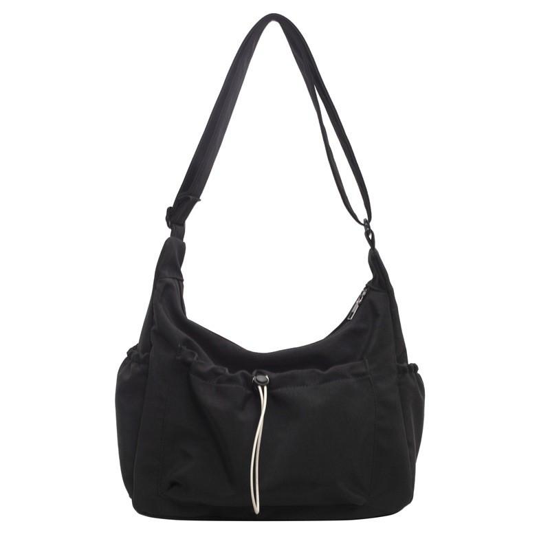 Fashion Nylon Shoulder Bag With Large Capacity For Weekend Outings