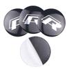 4Pcs Aluminum Logo Car Wheel Center Hub Caps Sticker Badge For Volkswagen Golf Passat Jetta Tiguan Polo Bora Beetle Vento Rline