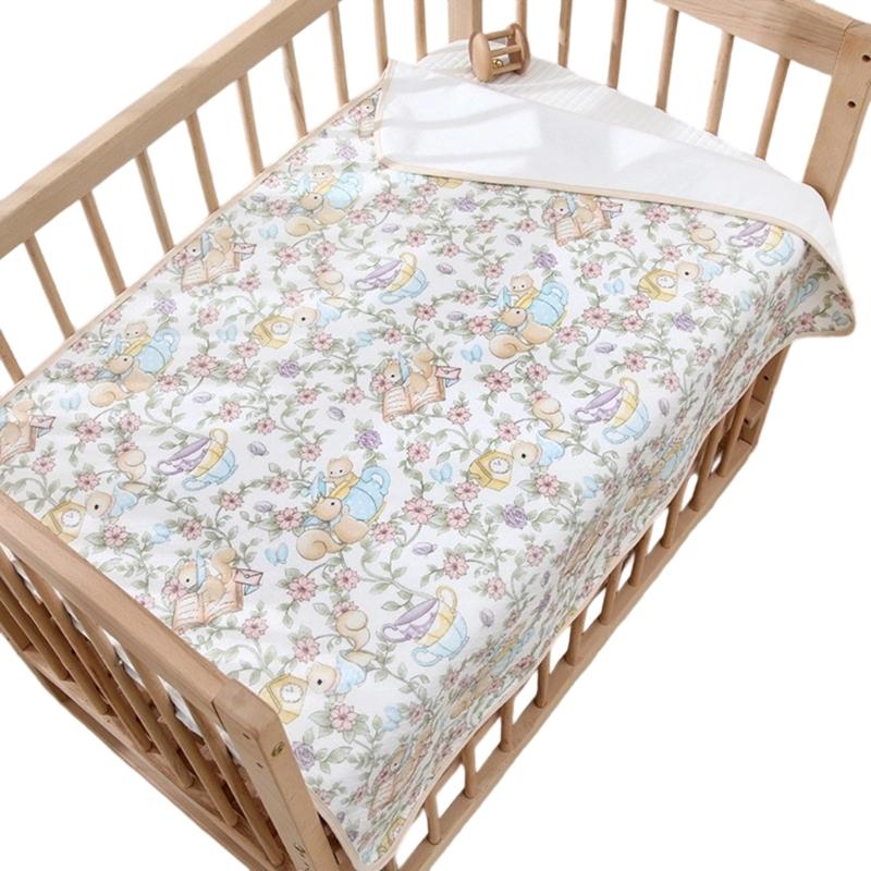 Breathable and Leakproof Baby Diaper Pad Portable Infant Diaper Changer Cushion for Toddler Crib & Bath Time Use