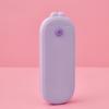 Stationery Pen Box Bunny Shape Design Sealed Snap Closure Large Capacity Pencil Case Food-Grade Silicone Soft Silicone Pen Holder School Supplies