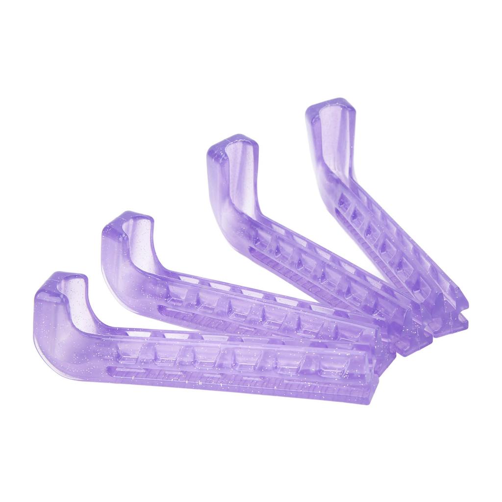 2 Pairs Skate Guards Portable Ice Skate Blade Covers Adjustable Ice Skate Blade Protector for Hockey Skates Figure Skates Ice Skates Purple