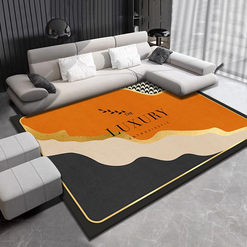 Nordic Light Luxury Sofa Tea Table Carpet Modern Simple Living Room Carpet Home Bedroom Carpet