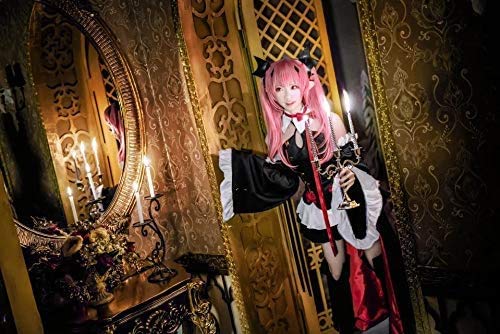 Lady Lazy Dracula Little Devil Cosplay Devil Gothic Lolita Maid Succubus Black (M)