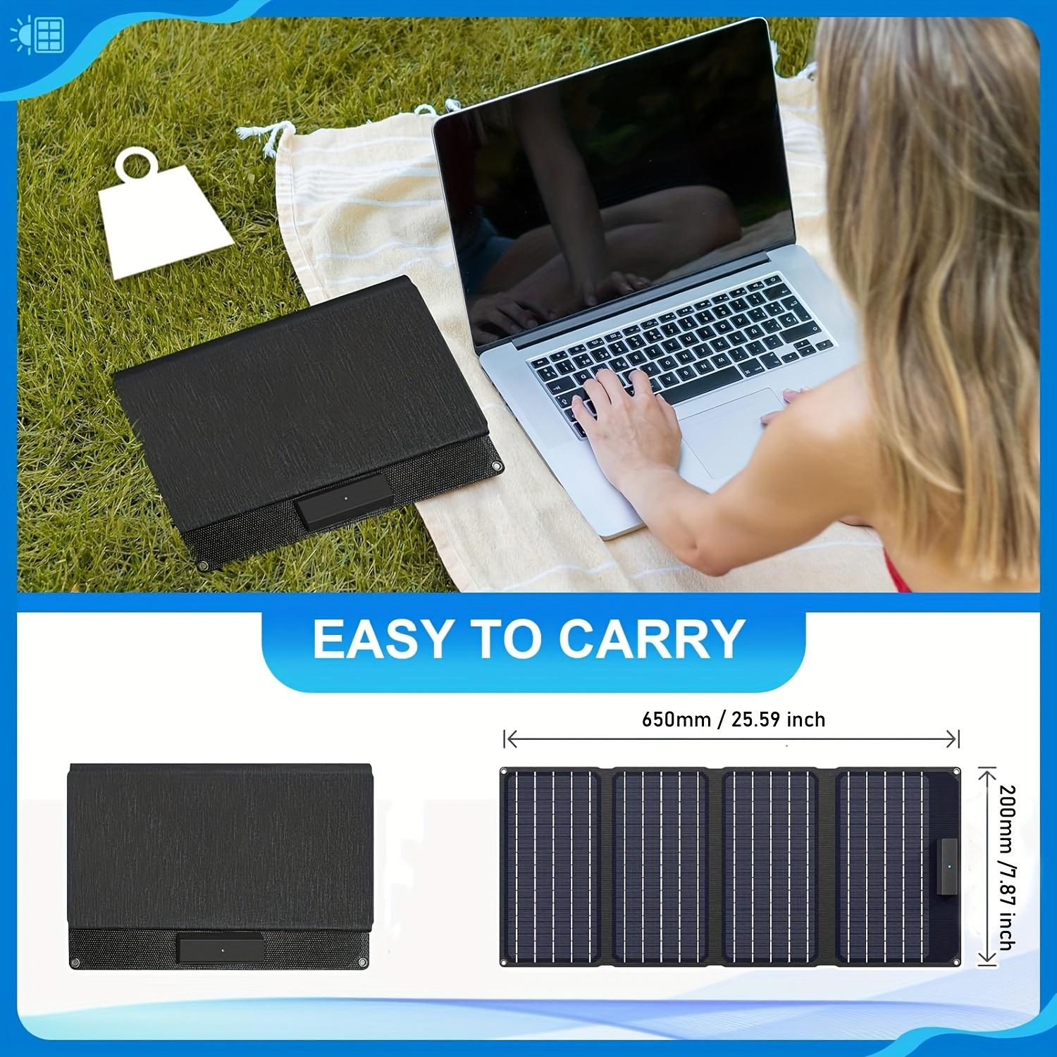 

Складные солнечные панели портативное солнечное зарядное устройство, выход DC, подходит для портативных электростанций, павербанков, мобильных телефонов, ноутбуков, автодомов, лодок