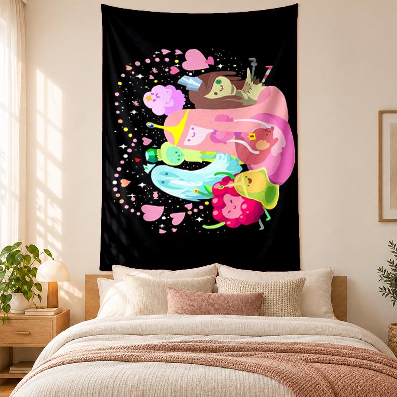 Adventure Time Tapestry Highquality for Decorating Living Room Bedroom Dorm Walls Ideal As Bedroom Wallart Orholiday Gift
