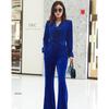 Si Shui Nian Hua Women's Minimalist Commuter Jumpsuit