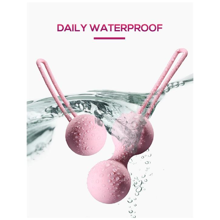 Lékařské silikonové Kegelovy kuličky Cvičební stahovací pomůcka Kuličky Bezpečné Ben Wa kuličky pro ženy Vaginální masážní přístroj Hračka pro dospělé Ne