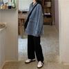 Autumn 2025 Women's Retro Salt-Style Denim Jacket - Loose Korean Workwear Trend
