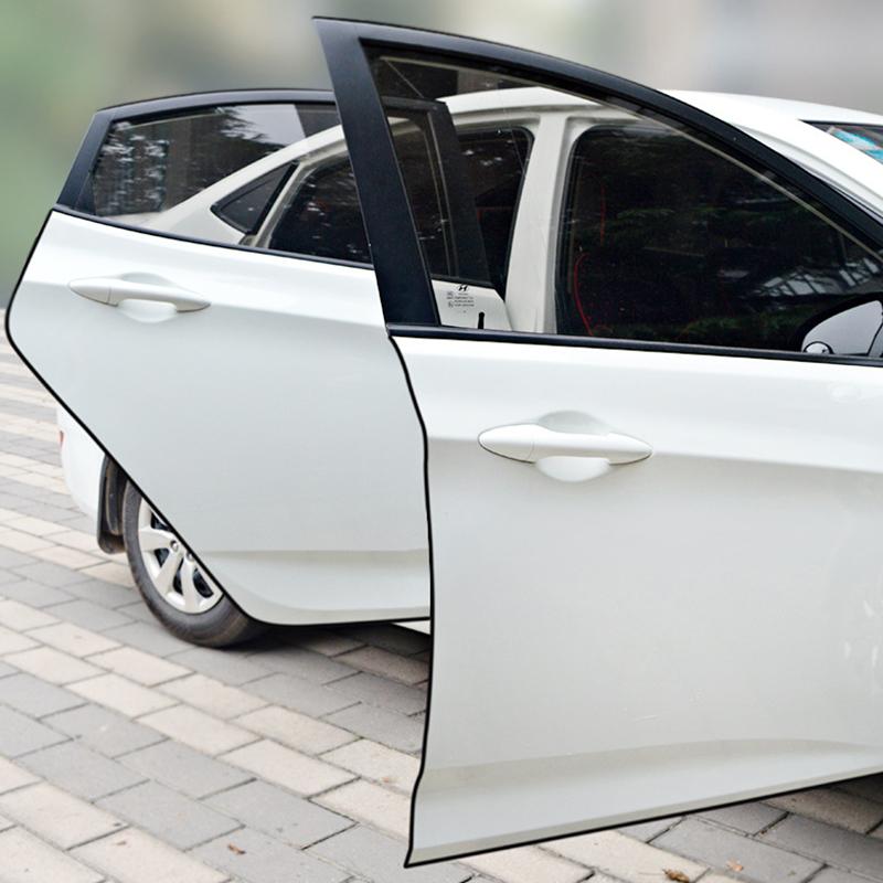 10M Car U Type Car Door Protection Clear Edge Guards Trim Styling Moulding Strip Rubber Scratch Protector Auto Door Universal