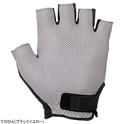 Daiwa Nanofront R Mesh Cool Gloves, 5-Piece Cut, Blue-Black, Size M (DG-3121)