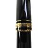 Very Good MONTBLANC fountain pen Meisterstück Classic white star Black gold 14K Used