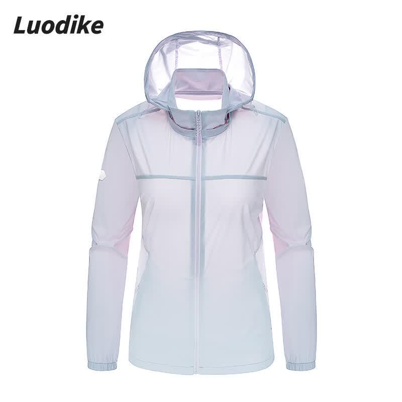 Loodeke Couple s UPF50+ Hooded Sun Protection Jacket M
