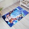 1pc Frozen Carpet Area Rug, Bedroom, and Playroom Durable, Stain-Resistant, and Easy To Clean, Living Room