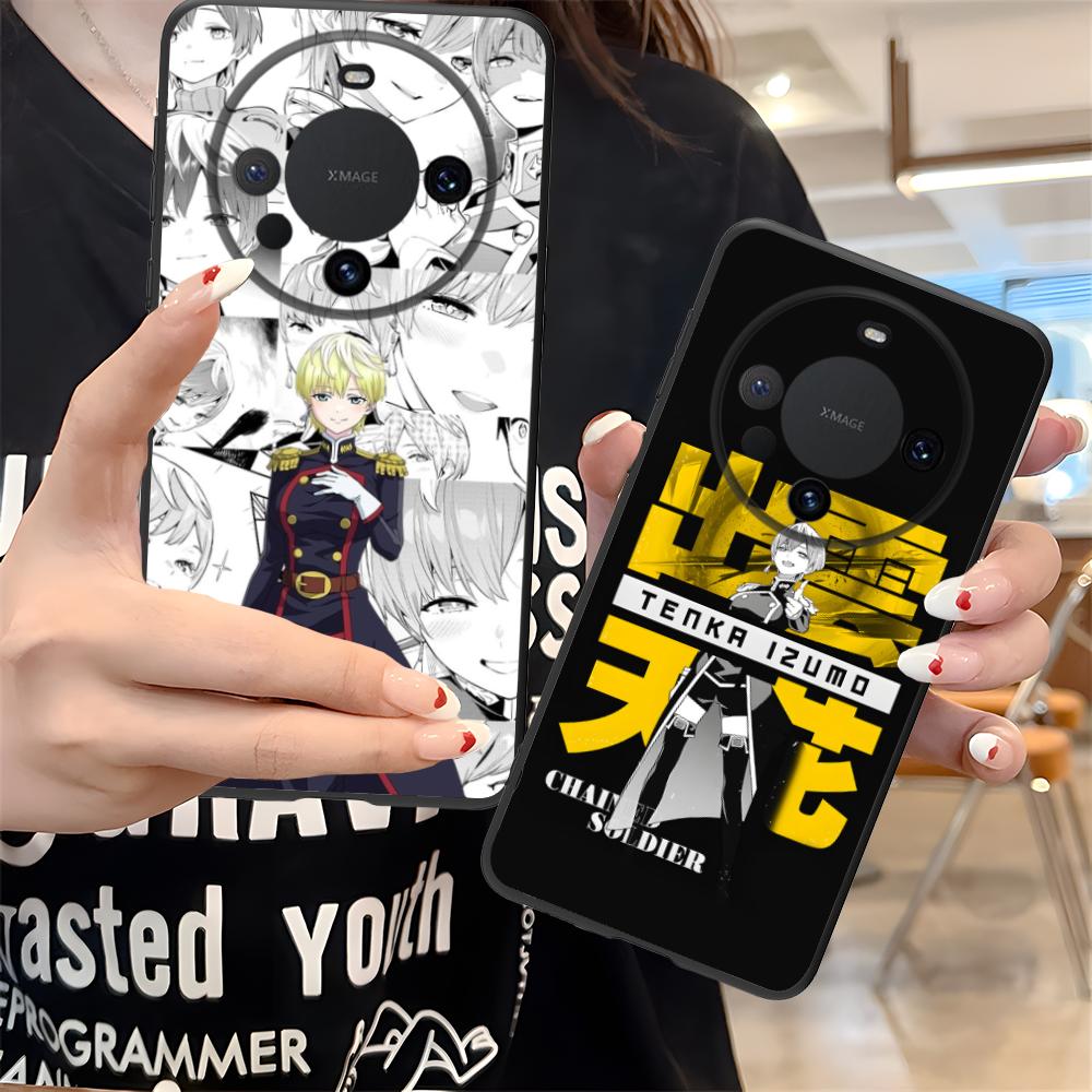 Mato Seihei No Slave Tenka Izumo Matte Mobile Phone Case for Huawei Mate 60 50 40 30 20 10 Pro Plus Lite E 5G Colorful Printing