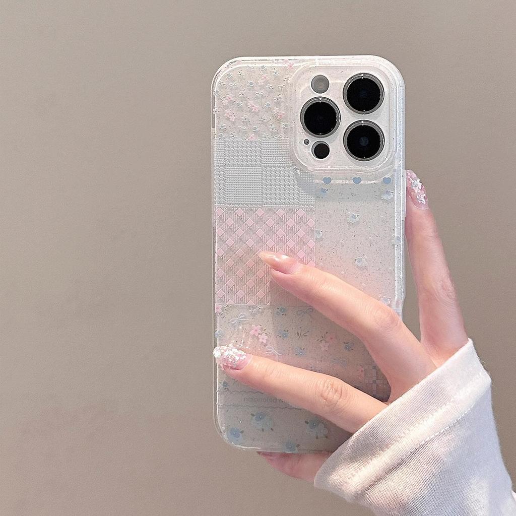 Creative Crushed Flower Case for iPhone 17 iPhone 17 Pro Max