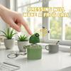 LED Light Up Frog Toad Cat Decompression Toys Sound Making Keychain Fidgets Portable Stress Relief Toys for Daily Use