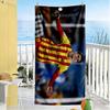 Messi Celebrates Victory Beach Towel Super Soft Microfiber Quickdry Fabric Comfortable Lightweight