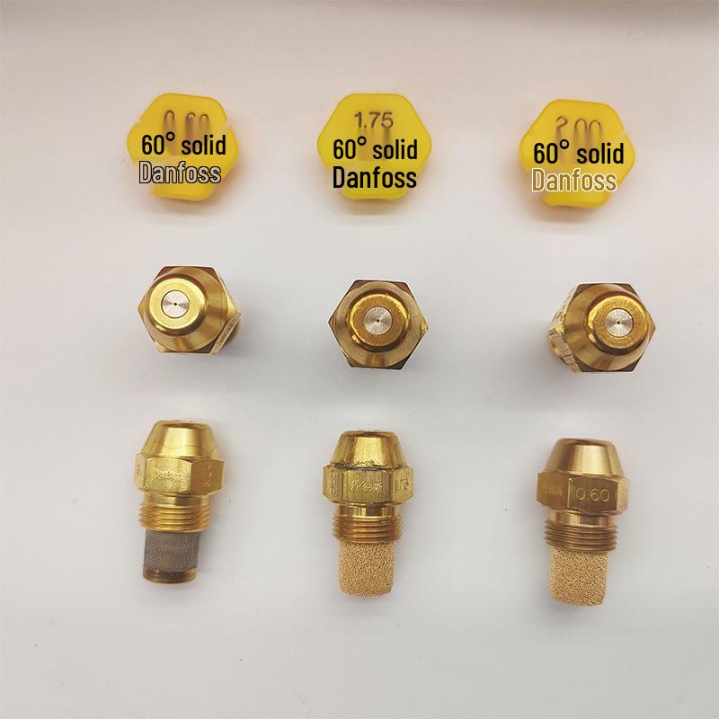 Danfoss Brass Atomizing Nozzle for Methanol, Diesel, and Vegetable Oil Burners