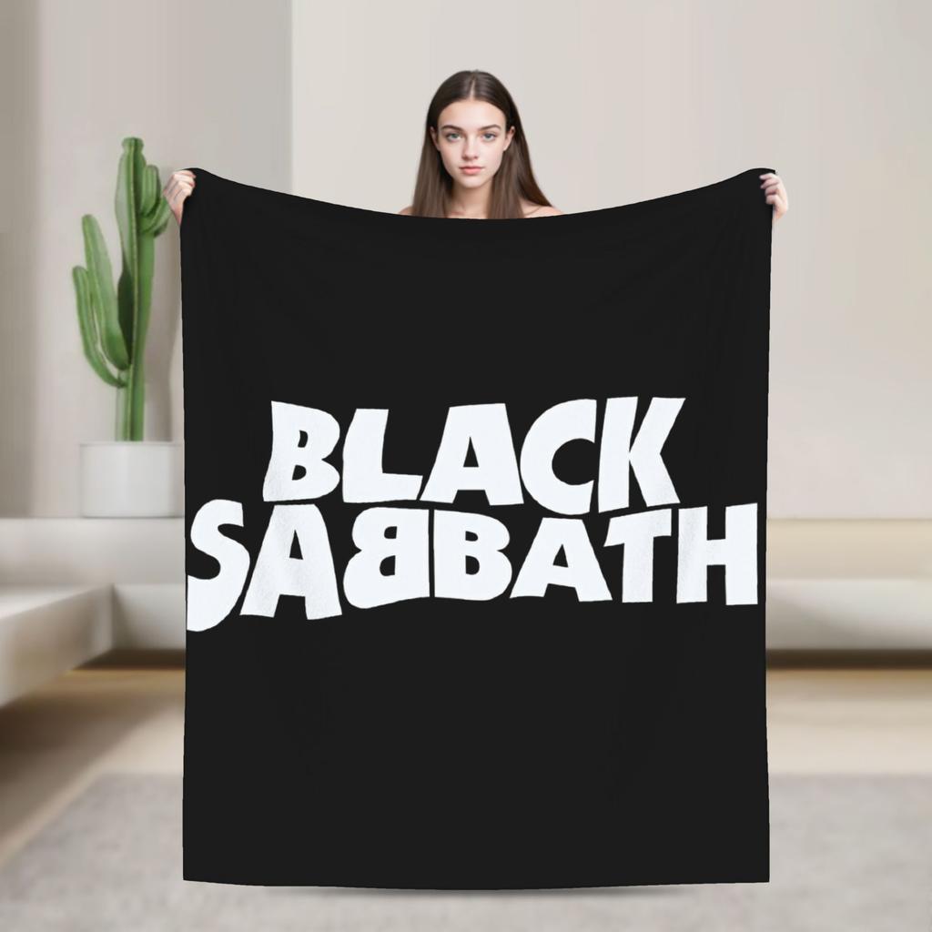 Ozzy Osbourne Metal Rock Black Sabbaths Deku Teplá Pohodlná Plyšové Povlečení Přehozy Klučičí Dívčí Ložnice Flanelová Přehoz na Postel