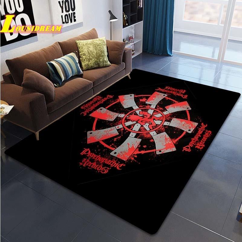 Tappeto Stampa Banda Pagliaccio Pazzo Tappeto Banda Juggalo Soggiorno Camera da Letto Decorazione Casa Tappeto Grande Tappetino da Gioco e Gattonamento per Bambini Tappetino Yoga Tappetino da Picnic