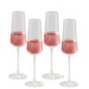 Champagne Glasses Vertical Line Design Home Glass Goblets High-End Red Wine Glasses White Wine Glasses Cocktail Glasses