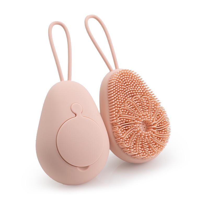 Double-Sided Silicone Bath & Massage Brush for Babies