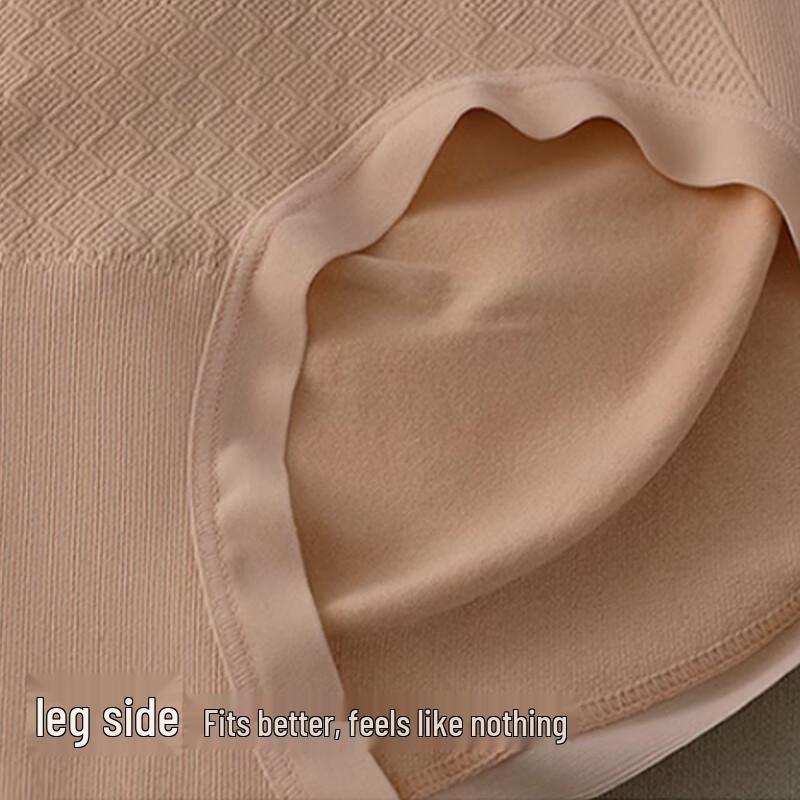 Women's Plus Size High-Waist Antibacterial Briefs