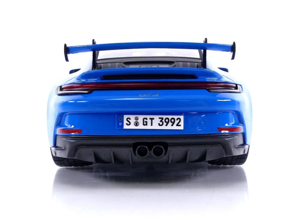 Miniature car Porsche 911 992 GT3 911 992 GT3 COUPE 2022 BLUE WHEELS BLACK 31458BL 1/18 1/18 -