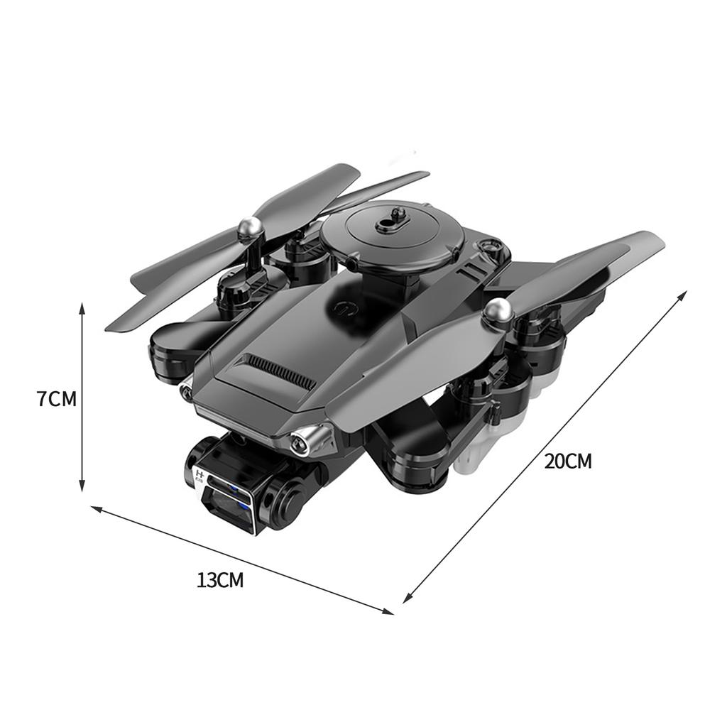 RC Drone with Camera 4K Dual Camera EIS RC Quadcopter with Function Obstacle Avoidance Optical Flow