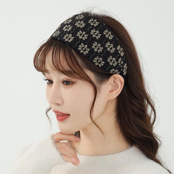 Women's Wide Headband for Covering Gray Hair - New 2026 Style Hair Accessory for Daily Wear