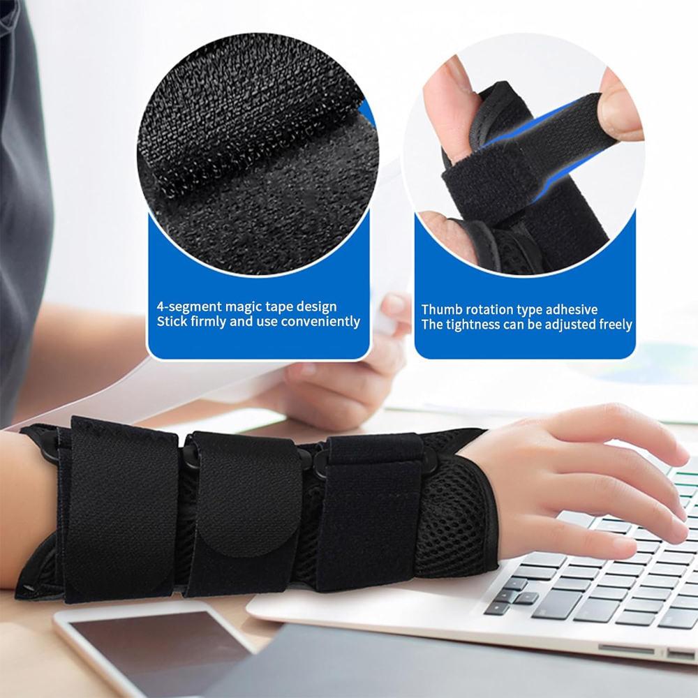 1Pcs Wrist Brace with Thumb Spica Splint Wrist Support Thumb Spica Thumb Support for Arthritis, Sprains, Carpal Tunnel Pain
