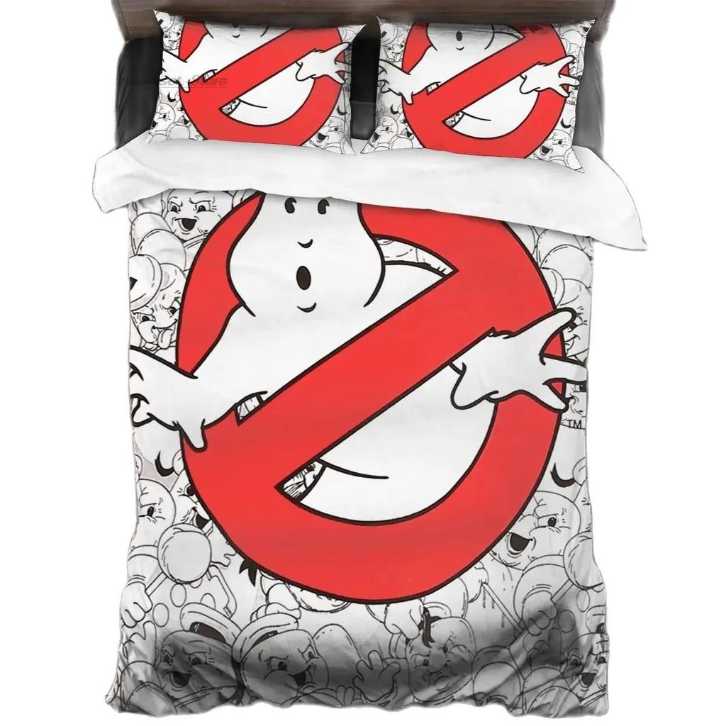 G-Ghostbusters Bedding Set 3D Printed Film Characters Cover Duvet for Adult Children Single Twin Full Queen King Size Bed Set
